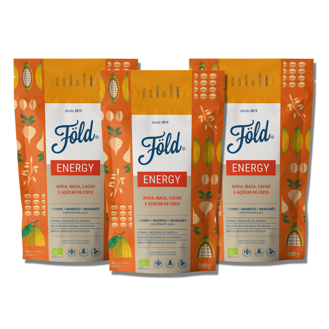 Pack Energy Aveia & Maca x3